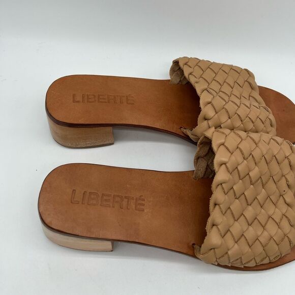 LIBERTE Santorini Woven Mule in Cream size 9 - Picture 5 of 10
